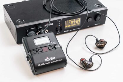 MIPRO  MI-58TD + MI58R Digital Sender/Mottaker (In Ear System) - Bilde 6